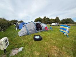 Tent set up