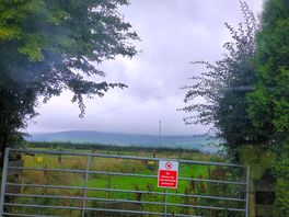 View from front of motorhome