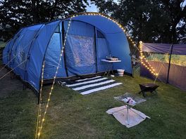 Great size pitches for large tents
