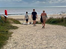 Lovely walk to danes dyke