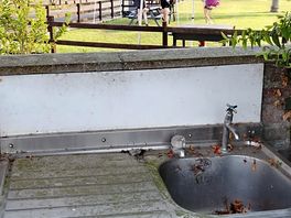 Very dirty sink