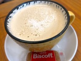 Latte from coffee shop