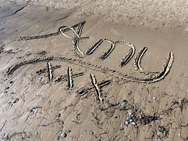 Remembering my princess in the lovely sandy beach ❤️
