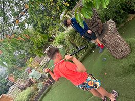 Mini golf was excellent