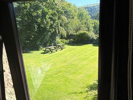 View from back window
