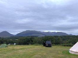 View from campsite
