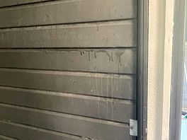 When were the shower walls last cleaned?