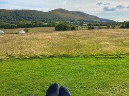 Beautiful views from your tent