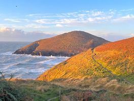 Coastal path from the campsite