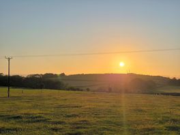Sunset across the vista
