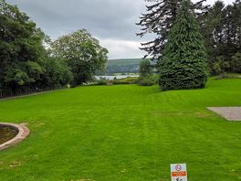 View from beer garden