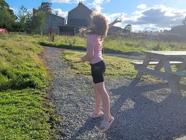 Safe for the children to laugh and play.