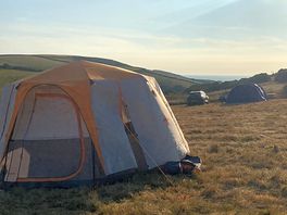 Tent in second field