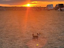 Amazing sunset location