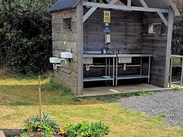 Washing up area