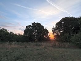 Sunrise over the campsite