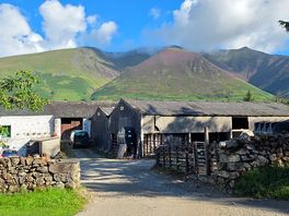 View from site towards blencathra