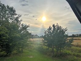 Sunset view from pitch