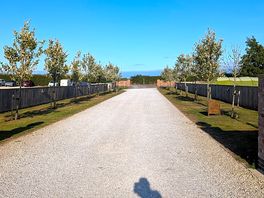 Main entrance drive.