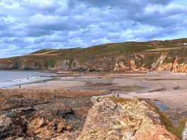 The beach