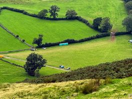 View from my afternoon steep descent!