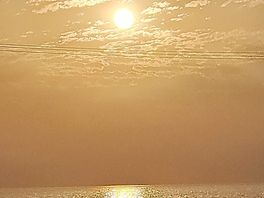 Just one of the amazing sunset