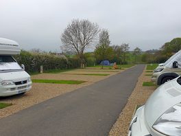 Pitches are a good size and pretty level - ive not required ramps. home time now though 😭