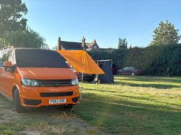 Our van on site