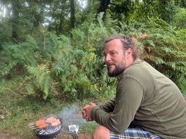 Enjoying a bbq