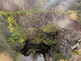 Another quarry pit, inaccessible