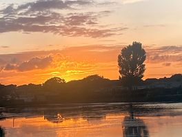 Sunset from the creek