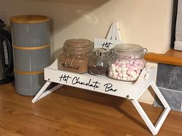 Hot chocolate station