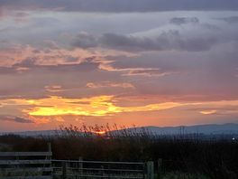 Sunrise from the pod