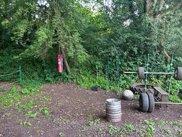 Outside gym
