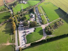 Drone shot of the complete site