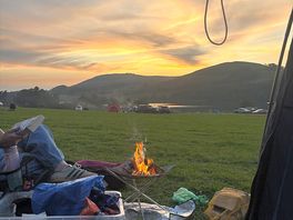 View from tent