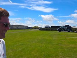 The view from our pitch