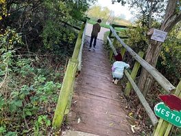 Lots of little ponds/lakes about.