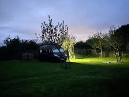 Clear sky, nice pitches plenty of space