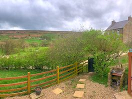 Shepherds hut entrance