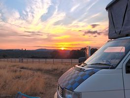 Sunset at twin oaks