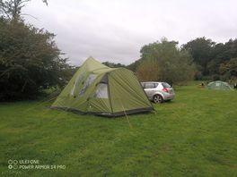 Camping test for our new tipi air tent, success.