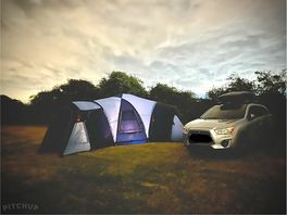 Pitched up just before we lost the light!