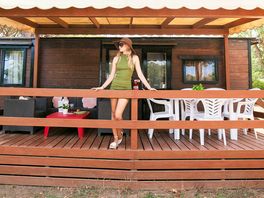 Mobile home exterior