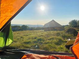 Nice view from the tent