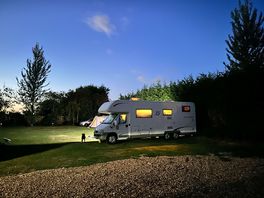Evening at court farm