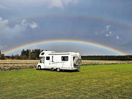 Lowest rainbow i've ever seen