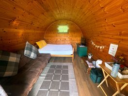 Inside the otter pod