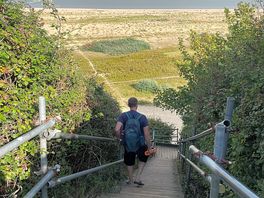 Steps to beach