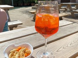 Massive aperol spritz and reasonably priced